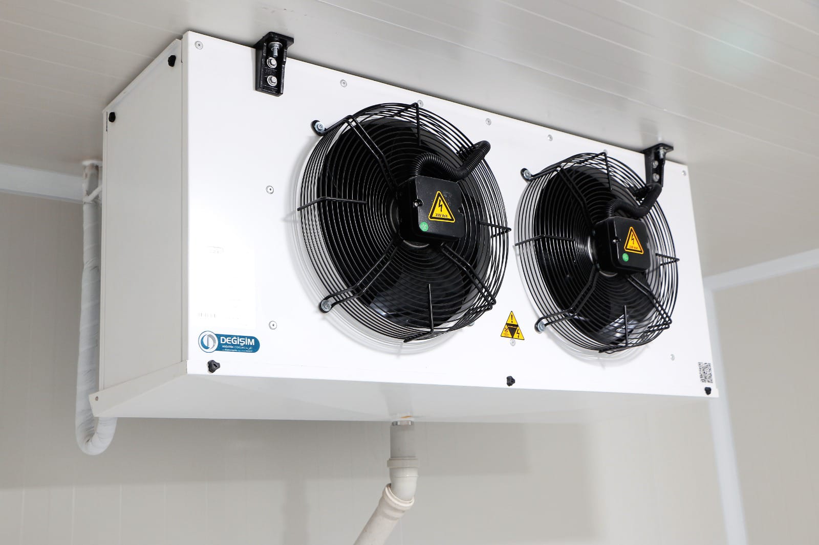 AtmostCool outdoor AC condenser installation